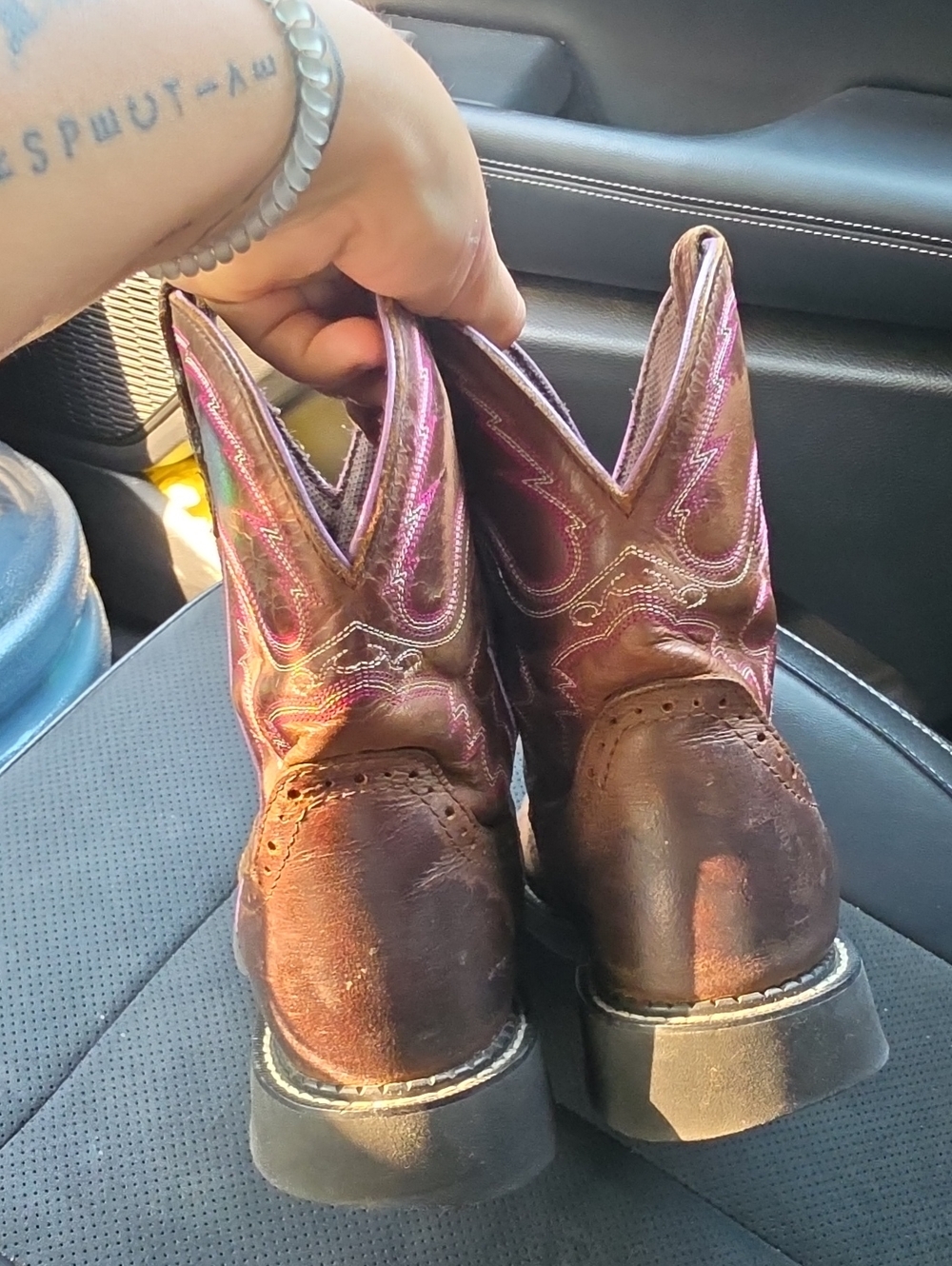 JUSTIN GYPSY BOOTS STYLE L9903 Womens 8B - Picture 6 of 11